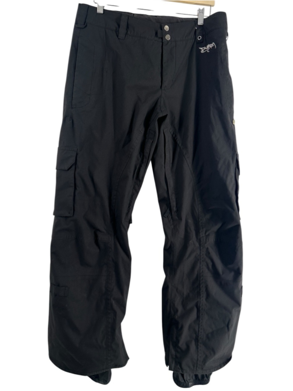 Burton stow cargo snow pants ski snowboard mountain outdoors warm sz lg